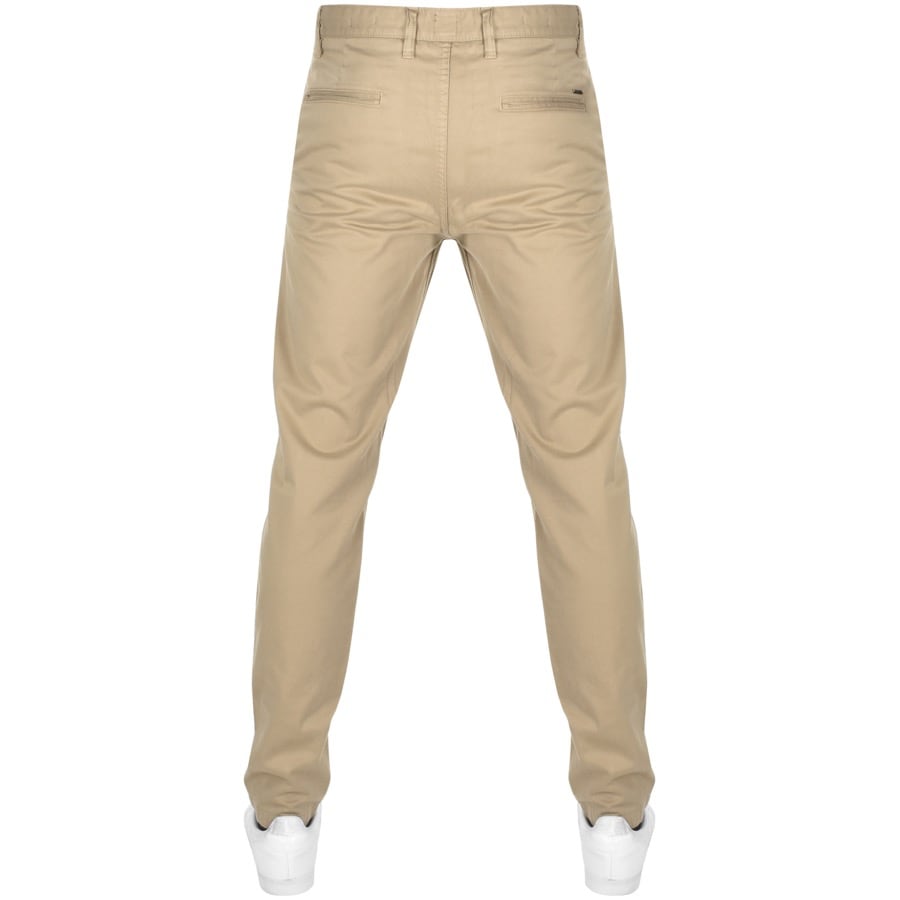 Alternative Image for ProductBOSS Taber Tapered Fit Jeans Beige2